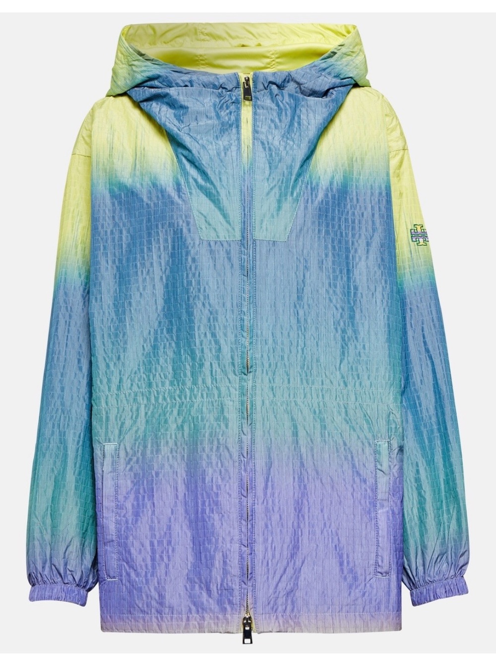 Tory Burch Sport Gradient Ombré Hooded Jacket